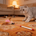 thumbnail image 6 of BESTSKY 3Pcs Interactive Cat Toy,Pop-Up Fun Interactive Cat Toys,Adjustable Length Play Kitten Toys,Style2, 6 of 7