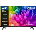 thumbnail image 1 of Skyworth 43-Inch 4K UHD Smart TV, UE7600 Series Google TV with Dolby Audio, Bluetooth Remote, Voice Control Google Assistant, Google Cast, Bezel-Less Design, Ultra-Slim, Streaming Television, 1 of 8