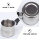 thumbnail image 2 of Jarra de acero inoxidable para café expreso de 250 ml, jarra para espumar leche, cilindro, 2 of 8