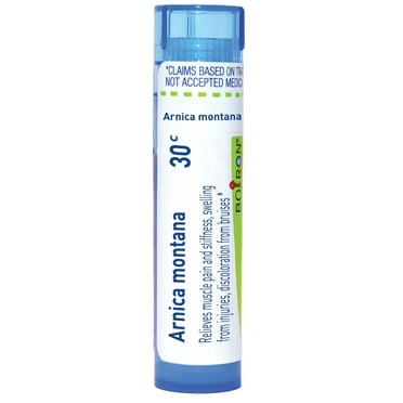 Boiron Arnica Montana 30C, Homeopathic Medicine for Muscle Pain, Stiffness, Swelling From Injuries, Bruises, 80 Pellets