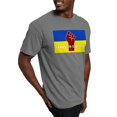 thumbnail image 4 of CafePress - Glory To Ukraine T Shirt - Mens Comfort Colors Shirt, 4 of 5