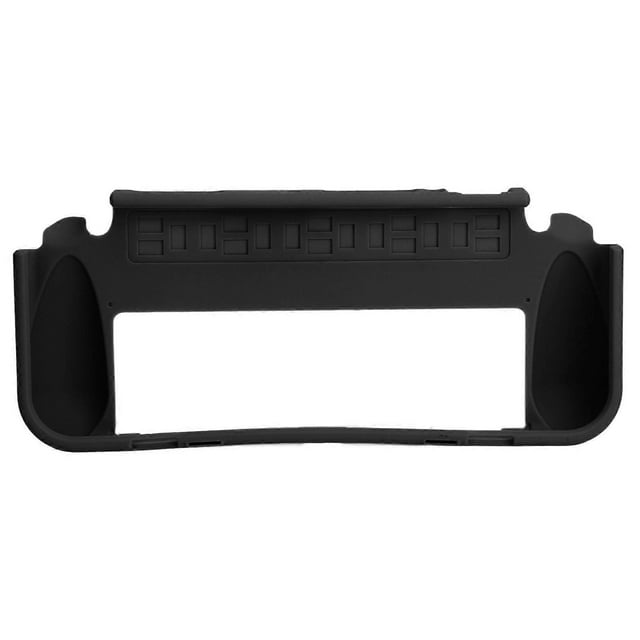Game Console Case Impact Resistant Prevent Slip Soft TPU Console Protective Shell for Switch OLED Black