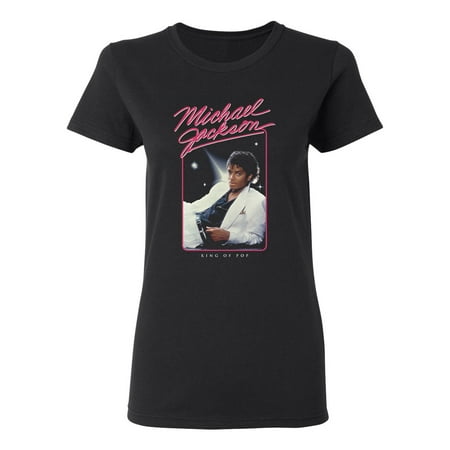 Michael Jackson Junior's King of Pop White Suit T-Shirt