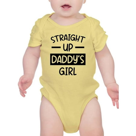 

Straight Up Daddy s Girl Bodysuit Infant -Smartprints Designs 18 Months