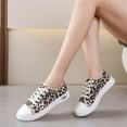 thumbnail image 6 of CHICVOMEY Fashion Sneakers for Women Lace Up Canvas Sneakers Comfortable Tennis Sneakers Low Top Casual Walking Shoes, 6 of 7