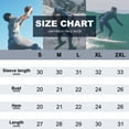 thumbnail image 3 of Taigaofy Men Workout Shirt Long Sleeve UPF 50+ Rash Guard 2 Pack Quick Dry Mesh Athletic Shirt for Running Gym Training White Black S, 3 of 8