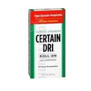 Certain Dri Prescription Strength Clinical Antiperspirant (Pack of 5)