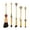 Fairy Tail, variant on Demon Slayer Anime Makeup Brushes Set - 5pcs Kimetsu noyaiaba Peripheral Makeup Brushes Nezuko Tanjirou Metal Handle Makeup Tools Gift for Fans