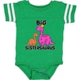 thumbnail image 3 of Inktastic Big Sistersaurus with Cute Sibling Dinosaurs Girls Baby Bodysuit, 3 of 5