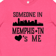thumbnail image 4 of Inktastic Memphis Tennessee Someone Loves Me Skyline Youth T-Shirt, 4 of 5