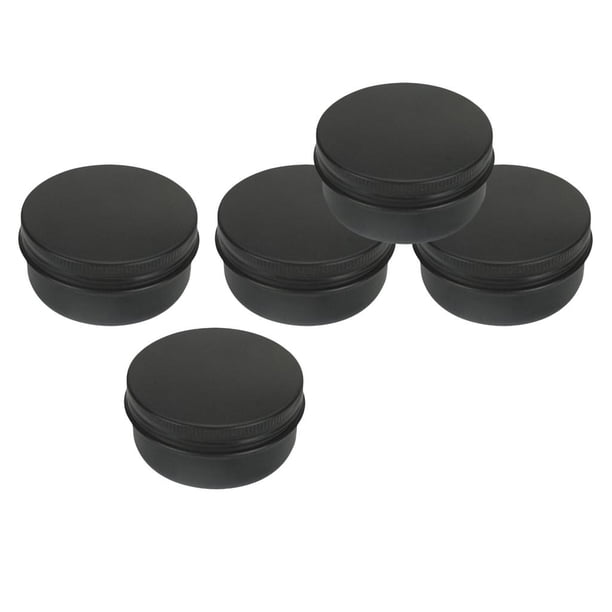 5 latas de crema de maquillaje, envase de recarga de cosméticos, bálsamo labial, bote, 9 tamaños 50ml