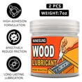 thumbnail image 2 of Wood Lubricant Drawer, Wood Wax for Furniture - Multi-Purpose Paste for Wood, Sliding Drawer & Door Hinge Lubricant - Restore & Maintain Wooden Slide, Loosen Drawer Slide (7 oz), 2 of 8