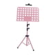 thumbnail image 3 of Atril para partituras, soporte para notas musicales, portátil, vertical, con clip, altura del soporte para libros Rosa, 3 of 8