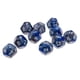thumbnail image 2 of D12 Dados poliédricos multilaterales piezas para dados de juegos dragones , Azul + gris, 18mm Hugo Juego de dados TRPG Dice, 2 of 9