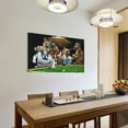 thumbnail image 3 of Dogs Playing Pool (10) Gifts Canvas Painting Poster Wall Art Decorative Picture Prints Modern Decor 20x30inch(50x75cm), 3 of 6