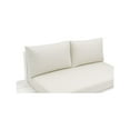 thumbnail image 6 of Meridian Furniture Maldives Cream Water Resisting Outdoor Patio Sectional, 6 of 10