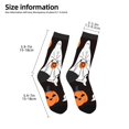 thumbnail image 2 of Honeii Halloween Ghosts And Pumpkins Print Children's Colorful Socks,Unisex Kids and Toddlers' Cushioned Sock,Kids Athletic Crew Socks,for Everyday Wear and Sports, 2 of 5
