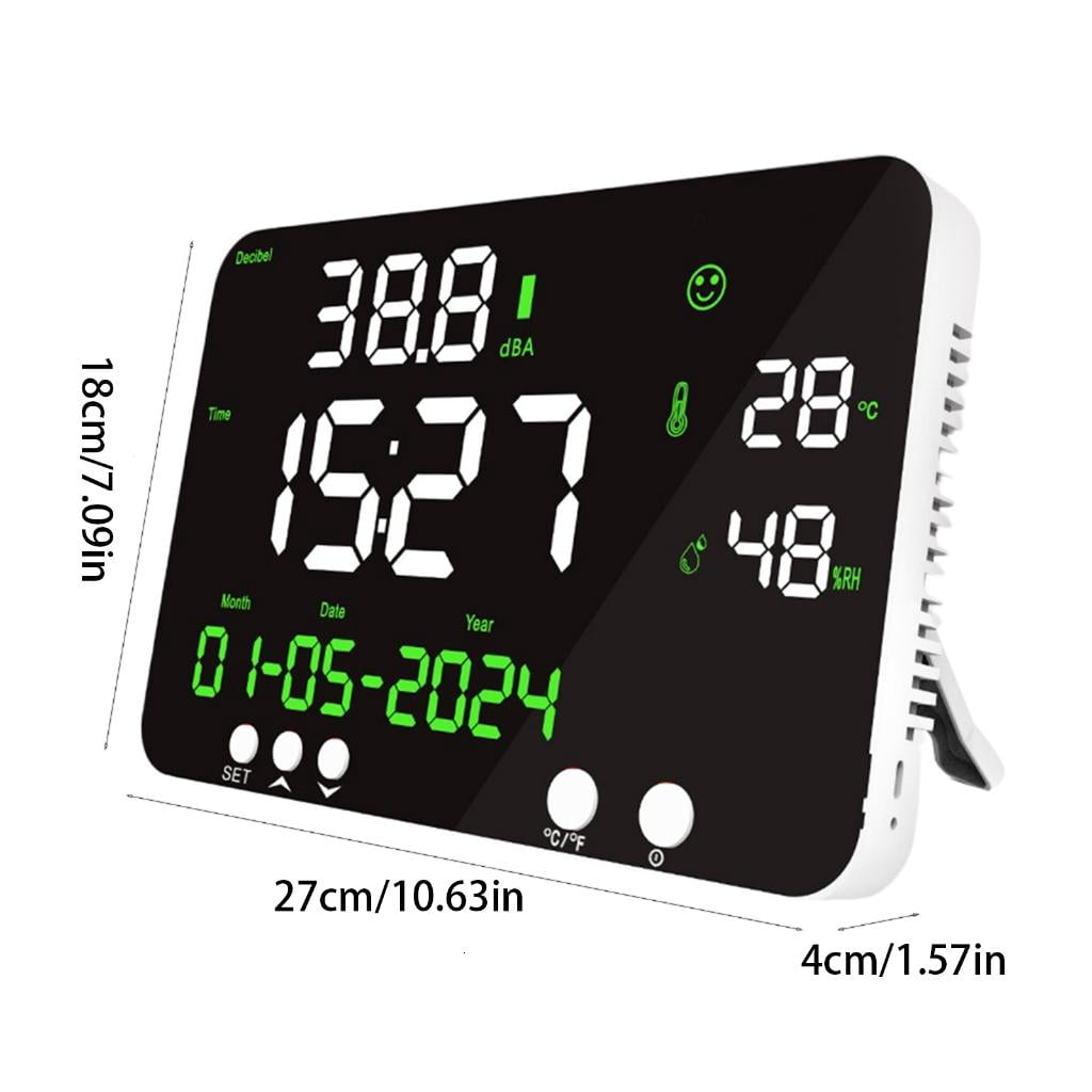 CEORPER Easy to Use Temperature & Humidity Readings Air Quality Tester Device for Office