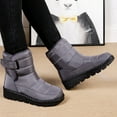 thumbnail image 5 of Ablanczoom Snow Boots for Womens: Warm Fur No-slip Winter Woman Ankle Booties, 5 of 6