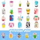 thumbnail image 3 of Paquete de pegatinas para niños, taza de agua y botella de bebida fresca, 50 unidades, 3 of 3
