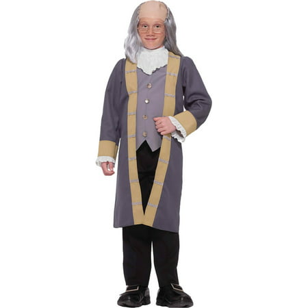 Morris costumes FM63886 Ben Franklin Child 8-10