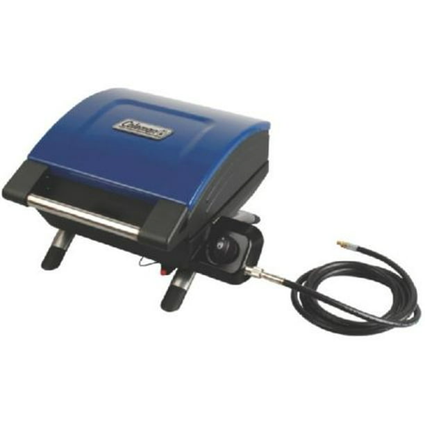 Coleman Signature NXT Voyager RV Table Top Propane Grill, Blue / Black