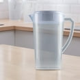thumbnail image 6 of sruoe Cold Water Pitcher, Beverage Pitcher with Lid, Leak Proof Water Pitcher, Cold Brew Pitcher, Transparent Bottle, Tea Fruit Lemonade Drink Containers for Kitchen Home Party Bar Wedding, Plastic, 6 of 6