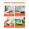thumbnail image 6 of ZYPPP Rollaway Bed Folding Bed with 5 inches Foam Mattress for Adults & Guest, 6 of 12