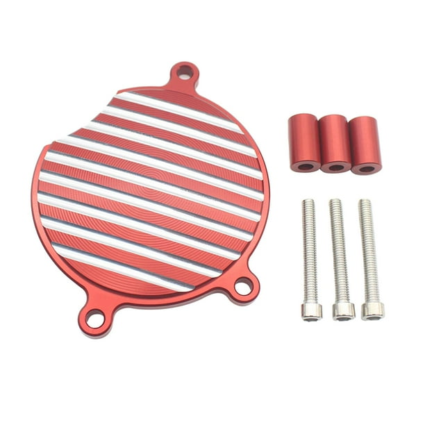 Cubierta del motor lateral derecho CNC, deslizador del estátor, carcasa, protector del bastidor de la carrocería, caída rojo