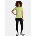 thumbnail image 2 of Avia Women’s Seamless Active Tee with Short Sleeves, Sizes XS-XXXL, 2 of 5