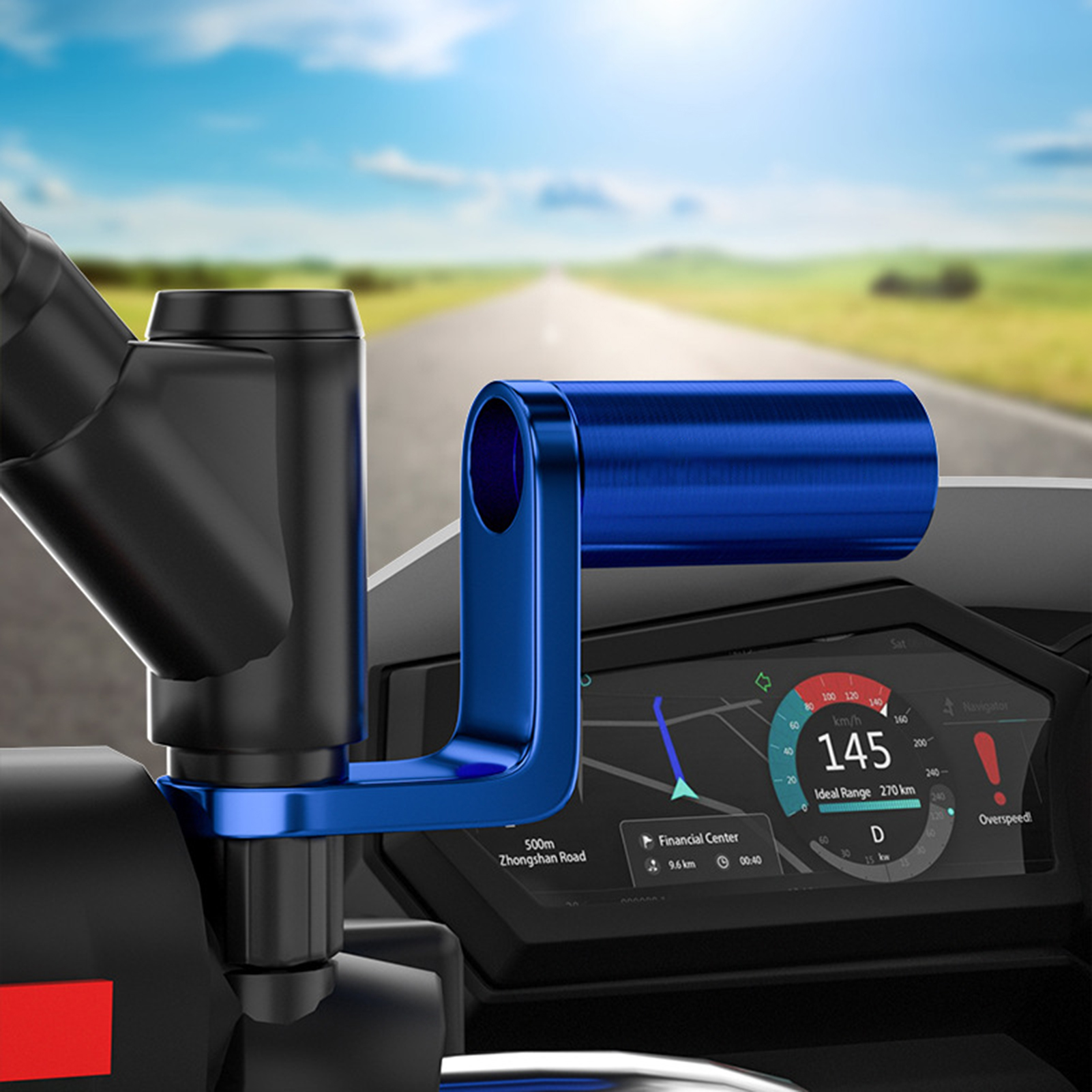 Naierhg Rearview Mirror Holder Easy to Install Nondeformation