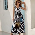 thumbnail image 2 of Animal Print Patterns Art Sleeveless Dress Women's Summer Suit Dresses for Women 2025 Luxury Party Dress, 2 of 7
