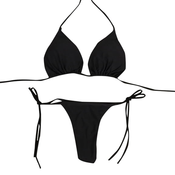 Daolelai Women's Double Layer Swim Cloth Bikini Swimsuit