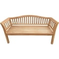 thumbnail image 4 of Teak Wood Oklahoma Outdoor Patio & Garden Bench, 5 Foot, 4 of 4