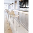 thumbnail image 3 of Ace Barstool (Set of 2) Light Pink & Silver, 3 of 8