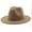 Brown, variant on Men's Jazzy Fedora Hats