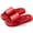 Red, variant on KAQ Unisex Massage Slippers - Acupoint Foot Massage, Non-Slip for Bathroom & Home, Summer Couples' Slippers with Comfortable Soles