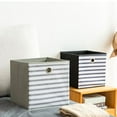 thumbnail image 2 of PENGXIANG Drawer Clothes Storage Bins Foldable Storage Organizers for Clothes Toys Books Files, 2 of 5
