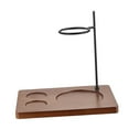thumbnail image 3 of deevoka Coffee Dripper Stand Coffee Drip Holder for Restaurant Housewarming Gift Bar Dark Color, 3 of 9