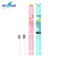thumbnail image 4 of Cepillo de dientes eléctrico para niños SEAGO, lindo, suave, con materiales aptos para uso alimentario, cerdas Dupont, recargable, ultrasónico, cepillo de dientes sónico de 3 a 12 años, 4 of 5