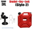 thumbnail image 1 of 3/5l Petrol Jerry Can Gasoline Diesel Fuel Tank Container Scooter Motorcycle Petrol Can Backup Fuel-jug With Lock Key Atv Quad, 1 of 1
