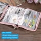thumbnail image 5 of Uxcell 1 Set de Organizador de Pendientes Transparente para Viaje con Bolsillo para Collar y Pulsera, Rosa, 5 of 7