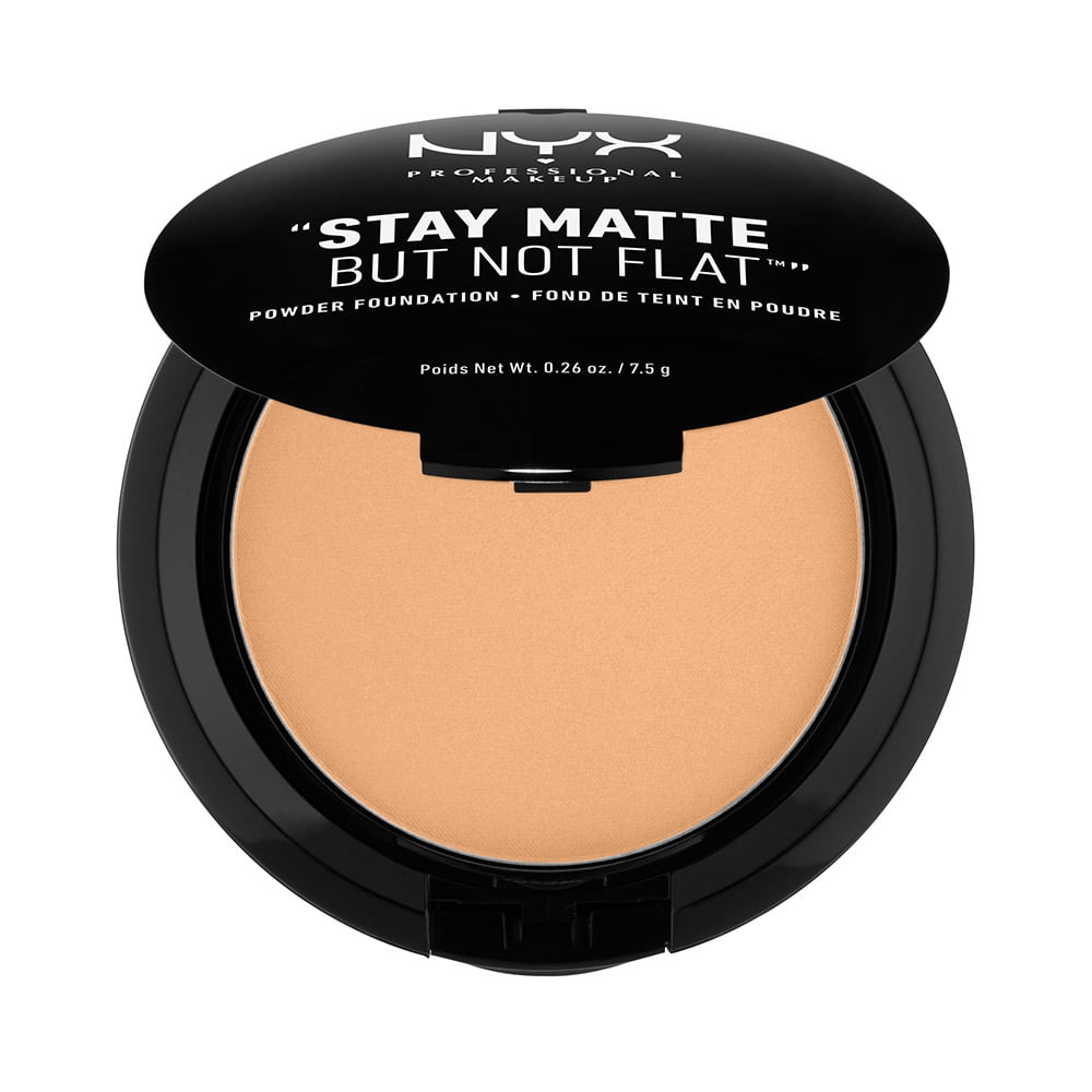 NYX Professional Makeup Stay Matte But Not Flat Powder Foundation, Soft