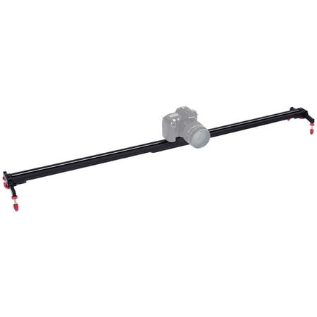 Goplus 40'' Camera Video Slider Track Stabilizer Rail Ball-Bearing Adjustable Leg w