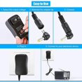 thumbnail image 4 of Adaptador de corriente universal de CA a CC de 30 W con Puerto USB de 5 V 2,1 A BRILLAR, 4 of 5