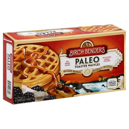 Birch Benders Paleo Toaster Waffles, 6.56 OZ - Walmart.com