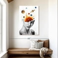 thumbnail image 2 of Elephant Stock Conscious Universe Wall Art - Vertical Canvas Wall Art - Living Room Wall Decor - People Canvas - White And Gray Decor By Ashvin Harrison - 30" x 45", 2 of 8