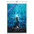 thumbnail image 3 of DC Comics Movie - Aquaman - One Sheet Wall Poster with Wooden Magnetic Frame, 22.375" x 34", 3 of 5