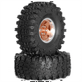 thumbnail image 2 of 4Pcs 1.9 Inch Metal Tire Wheels with 118mm OD Tires for Axial Gold, 2 of 6