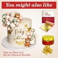 thumbnail image 3 of Cakebon Cake Boards - Sturdy 1/2 Thick Drums - 12 Inch Professional Fully Wrapped Edges White 12-Pack, 3 of 9